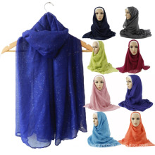 Solid color muslim hijab scarf Tudung scarf